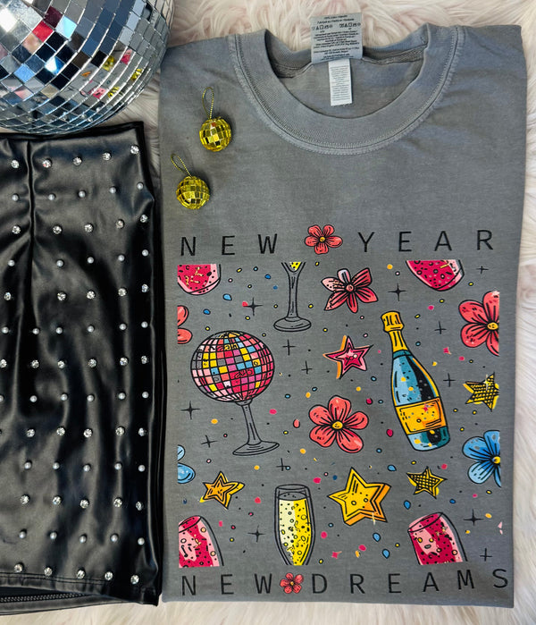 New Year New Dreams Short Sleeve Tee