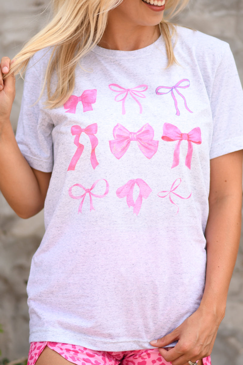 Pink Bows Tee