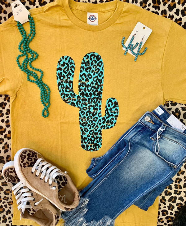 Mustard Cactus Tee