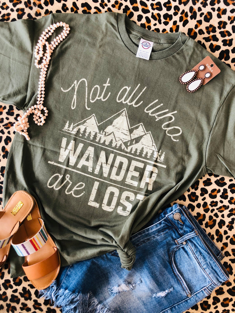 Not all who wander are lost